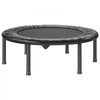 VEVOR Foldable Mini Trampoline, 36 Inch Fitness Rebounder, Max Load 220 lbs Exercise Trampoline, Stable & Quiet Indoor Small Workout Trampoline, Mini Trampoline for Adults Indoor/Garden Workout