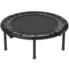 VEVOR Foldable Mini Trampoline, 36 Inch Fitness Rebounder, Max Load 220 lbs Exercise Trampoline, Stable & Quiet Indoor Small Workout Trampoline, Mini Trampoline for Adults Indoor/Garden Workout