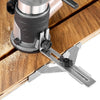 VEVOR Wood Router, 1 HP 710W, Variable Speed Palm Router Tool with Soft Start, Compact Wood Edge Trimmer with Fixed Base & 1/4-Inch Collet, Dust Hood, for Woodworking, Trimming, DIY Projects, Corded