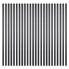 VEVOR Staircase Balusters 101 Pack, 26 In Aluminum Stair Balusters, 3/4 Inch Water-Proof Round Metal Spindle Railing, Hollow Deck Railing with Rail Caps & Screws for Stairs, Porch, Patio, Matte Black