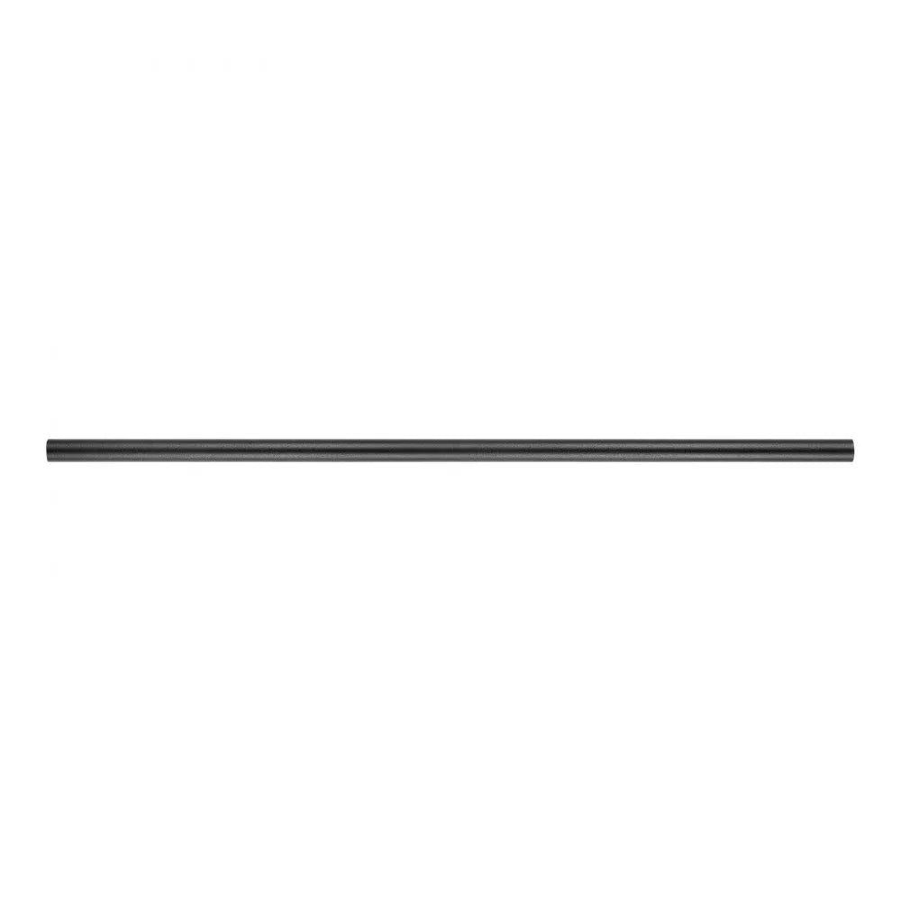 VEVOR 125 Pack Deck Balusters, 36 in Aluminum Railing Spindles, 3/4 in Diameter Hollow Round Metal Decking Stair Balusters with Connectors, Screws, for Deck, Porch & Staircase Railing Fence, Black