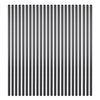 VEVOR Staircase Balusters 51 Pack, 36 In Aluminum Stair Balusters, 3/4 In Water-Proof Round Metal Spindle Railing, Hollow Deck Railing with Rail Caps & Screws for Stairs, Porch, Patio, Fence, Black