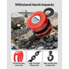 VEVOR Hand Chain Hoist, 1 Ton 2200 lbs Capacity, Manual Chain Block with Upgrade G70 Galvanized Chain, 20 ft Lifting Height, Heavy Duty Pulley Hoist for Garage Warehouse Automotive Machinery, Red
