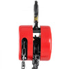 VEVOR Hand Chain Hoist, 1 Ton 2200 lbs Capacity, Manual Chain Block with Upgrade G70 Galvanized Chain, 20 ft Lifting Height, Heavy Duty Pulley Hoist for Garage Warehouse Automotive Machinery, Red