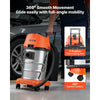 VEVOR Walnut Blaster Kit for Carbon Cleaning, 1200W Sand Blaster with Built-in Vacuum, Extension Nozzle Sandblaster Gun, and 5.5lbs Walnut Shell for Engine Intake Valve Cleaning - 30L