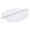 VEVOR Plastic Table Cover, 42 x 42 Inch 2.0 mm Thick Clear Table Protector, Round PVC Desk Mat, Waterproof & Easy Cleaning Desk Pad Tablecloth, for Office Dresser Dining Room Table Night Stand
