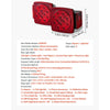 VEVOR Trailer Lights, 12V LED Trailer Tail Lights Kit with Stop Brake Turn Tail License Plate Clearance Lamp, Waterproof Tow Lighting Kit with Wiring Harness for Boat Truck Camper RV Snowmobile Bus