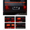 VEVOR Trailer Lights, 10-30V LED Trailer Tail Lights Kit with Stop Brake Turn Tail Clearance (Side) Lamp, Left and Right Waterproof Tow Lighting Kit for Boat Truck Camper RV Snowmobile Bus Caravan