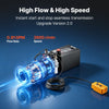VEVOR 6 Quart Hydraulic Pump, Double Acting Hydraulic Trailer Pump, 3200PSI Max Relief Pressure, 0.91GPM Flow Rate, DC12V 1.6KW Power Unit for Dump Trailer Car Lifting (Horizontal Installation)