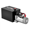 VEVOR 12 Quart Hydraulic Pump, Single Acting Hydraulic Power Unit, 3200 PSI Max Relief Pressure, 0.91 GPM Flow Rate, DC12V 1.6KW Power Unit for Dump Trailer Car Lifting (Horizontal Installation)