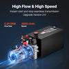 VEVOR 10 Quart Hydraulic Pump, Double Acting Hydraulic Trailer Pump, 3200PSI Max Relief Pressure, 0.91GPM Flow Rate, DC12V 1.6KW Power Unit for Dump Trailer Car Lifting (Horizontal Installation)
