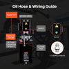 VEVOR 15 Quart Hydraulic Pump, 2.2KW Hydraulic Dump Trailer Pump Single Acting, 3200 PSI Max Relief Pressure, 1.7 GPM Flow Rate, AC220-240V Hydraulic Power Unit Car Lift (Vertical Installation)