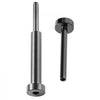 VEVOR 40 Pack Invisible Cable Railing kit, T316 Stainless Steel 1/8" Invisible Receiver and Swage Stud End for Cable Railing, Swage Tensioner 1/8" for Wood/Metal Post, Cable Railing Hardware, Black