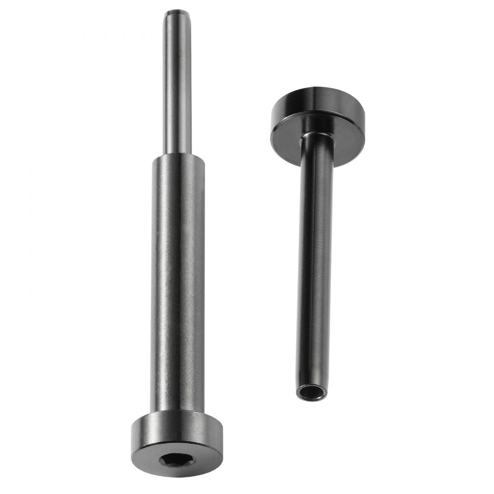 VEVOR 40 Pack Invisible Cable Railing kit, T316 Stainless Steel 1/8" Invisible Receiver and Swage Stud End for Cable Railing, Swage Tensioner 1/8" for Wood/Metal Post, Cable Railing Hardware, Black