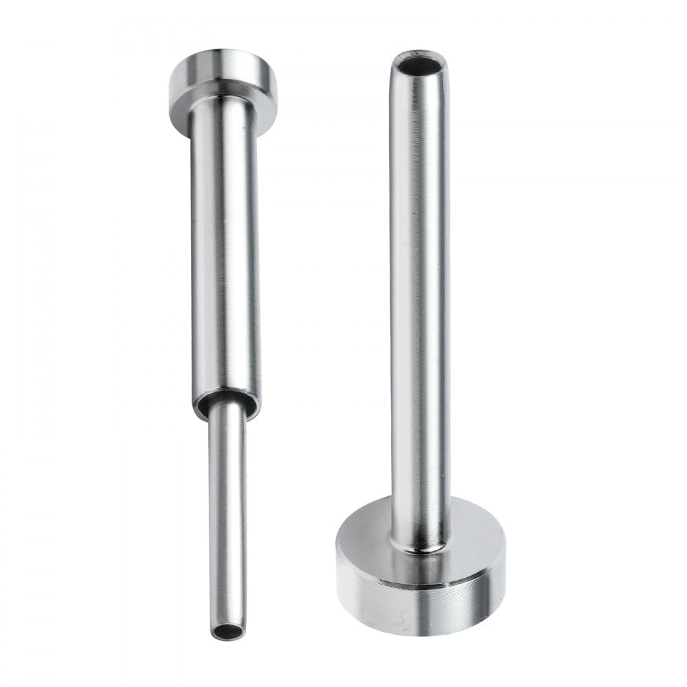 VEVOR 20 Pack Invisible Cable Railing kit, T316 Stainless Steel 1/8" Invisible Receiver and Swage Stud End for Cable Railing, Swage Tensioner 1/8" for Wood/Metal Post, Cable Railing Hardware, Silver