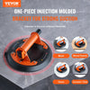 VEVOR Glass Suction Cup, 8" 2 Pack 615 lbs Load Capacity, Vacuum Suction Cup with Steel Handle & Carry Box, Heavy Duty Industrial Suction Cup Lifter Tool for Glass, Granite, Tile, Metal, Wood Lifting