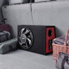 VEVOR Subwoofer Bass Package, 12 in, 245W RMS, Complete Car Audio Subwoofer and Amp Package, with Loaded Enclosure, Built-in Amplifier, and Wiring Kit, Slim Trapezoid , Compact for Car Audio Systems