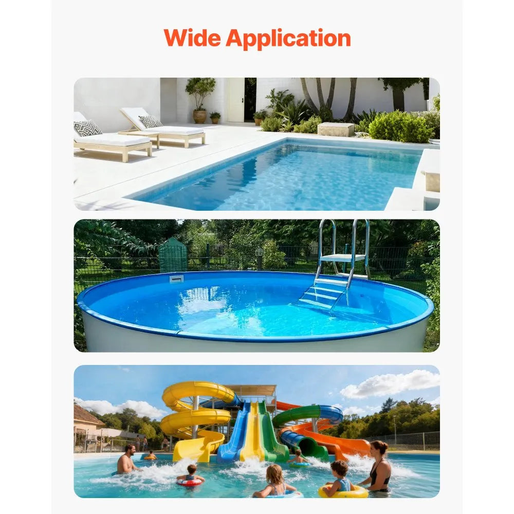 VEVOR Sand Filter, 20-Inch, 50 GPM Above Inground Swimming Pool Sand Filter System, with 7-Way Multi-Port Valve, Backwash, Rinse, Recirculate, Waste, Winter, Closed Modes, for Above In Ground Pools