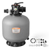 VEVOR Sand Filter, 20-Inch, 50 GPM Above Inground Swimming Pool Sand Filter System, with 7-Way Multi-Port Valve, Backwash, Rinse, Recirculate, Waste, Winter, Closed Modes, for Above In Ground Pools