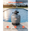 VEVOR Sand Filter, 24-Inch, 65 GPM Above Inground Swimming Pool Sand Filter System, with 7-Way Multi-Port Valve, Backwash, Rinse, Recirculate, Waste, Winter, Closed Modes, for Above In Ground Pools