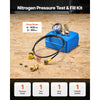 VEVOR Hydraulic Nitrogen Accumulator Charging Kit, 0-1420 PSI Nitrogen Fill Kit, Pressure Test System with 1 Pressure Gauge, 1 Gas Hose, 1 Valve Body and 1 CGA580 Adapter for Construction Machinery