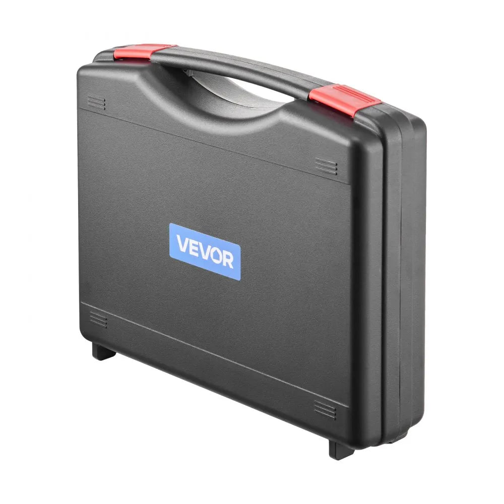 VEVOR Hydraulic Nitrogen Accumulator Charging Kit, All-in-One Nitrogen Fill Kit, Pressure Test System with 3 Gauges (1500, 4000, 6000 PSI), 6 Adapters Couplings, 1 Gas Hose, 1 Valve, 1 CGA580 Adapter