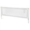 VEVOR Toddler Bed Rail, Kids Beds Guard Rail with Reinforced Iron Pipe and Oxford Cloth, Adjustable Height Bed Side Railing, Portable Guard Bumper Barrier for Crib, Bunk, 78.74 x 35.04 in, 1 Piece