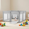 VEVOR Baby Playpen, 78.7″ x 70.1″ Extra Large Toddlers Playpen, Foldable Baby Fence Play Yard with Zippered Door & Soft Breathable Mesh, Indoor Outdoor Safety Activity Center - Great Gift for Toddlers