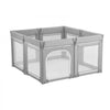 VEVOR Baby Playpen, 47.2″ x 47.2″ Foldable Toddlers Playpen, Indoor/Outdoor Baby Fence Play Yard with Zippered Door & Soft Breathable Mesh, No-Gap Toddlers Activity Center for 6 -24 Months Babies
