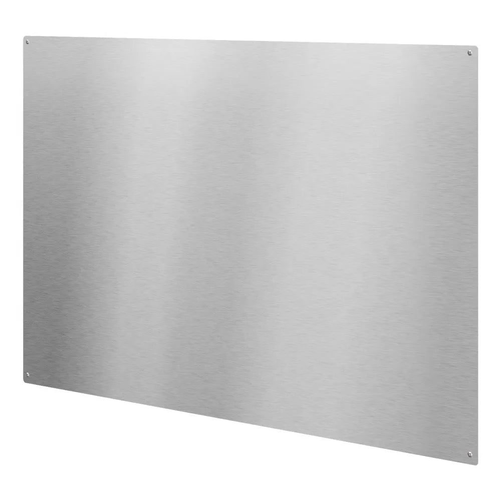 VEVOR 36" x 24" Stainless Steel Backsplash for Stove, Ultra Flat Splatter Guard, Wall Shield Range Hood Backsplash, Easy Clean Kitchen Wall Metal Panel, Pre-Drilled Holes for Easy Installation, Silver
