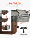 VEVOR Hydraulic Spa Cover Lift, Hot Tub Cover Lift, Adjustable Height 33.1 to 41.3 in and Width from 53.1 to 92.5 in, Mounted Underneath on One Side, Compatible with Various Sizes of Hot Tubs & Spas