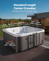 VEVOR Hydraulic Spa Cover Lift, Hot Tub Cover Lift, Adjustable Height 33.1 to 41.3 in and Width from 53.1 to 92.5 in, Mounted Underneath on One Side, Compatible with Various Sizes of Hot Tubs & Spas