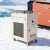 VEVOR Industrial Water Chiller, 27,300 BTU/h, Industrial Water Cooler Cooling System with Compressor, 10.6  Gal Tank Capacity, 18.5 GPM Max Flow Rate, for CO2 Laser Tube Engraving & Cutting Machine