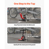 VEVOR Dirt Bike Lift Stand, Motorcycle Jack Lift Stand 1200lbs Capacity and Hydraulic Lift Operation, Hoist Table Adjustable Height 9.8"-18.3" for Dirtbike Repair, Maintenance, Dirt Bike Accessories