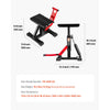VEVOR Dirt Bike Lift Stand, Motorcycle Jack Lift Stand 1200lbs Capacity and Hydraulic Lift Operation, Hoist Table Adjustable Height 9.8"-18.3" for Dirtbike Repair, Maintenance, Dirt Bike Accessories