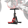 VEVOR Dirt Bike Lift Stand, Motorcycle Jack Lift Stand 1200lbs Capacity and Hydraulic Lift Operation, Hoist Table Adjustable Height 9.8"-18.3" for Dirtbike Repair, Maintenance, Dirt Bike Accessories