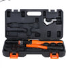 VEVOR Copper Pipe Crimping Tool, Hydraulic Driven Press Tool with 1/2", 3/4", 1" VUS Jaws, Copper Tube Fittings Pipe Crimpers for Narrow Spaces and Tee Fittings