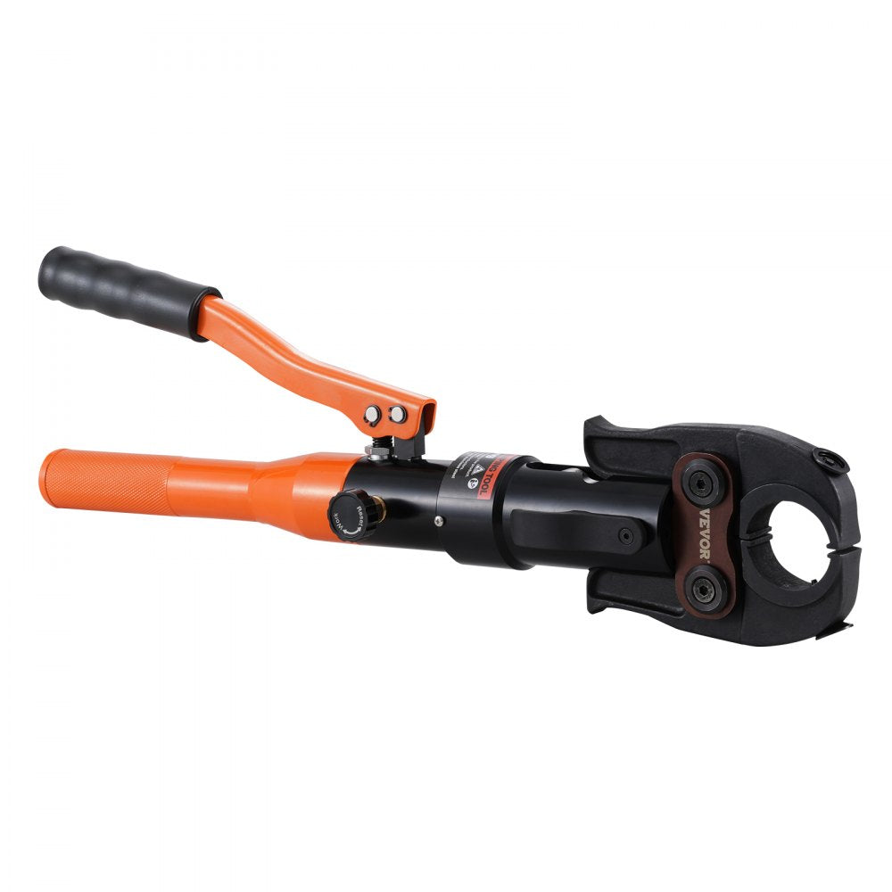 VEVOR Copper Pipe Crimping Tool, Hydraulic Driven Press Tool with 1/2", 3/4", 1" VUS Jaws, Copper Tube Fittings Pipe Crimpers for Narrow Spaces and Tee Fittings