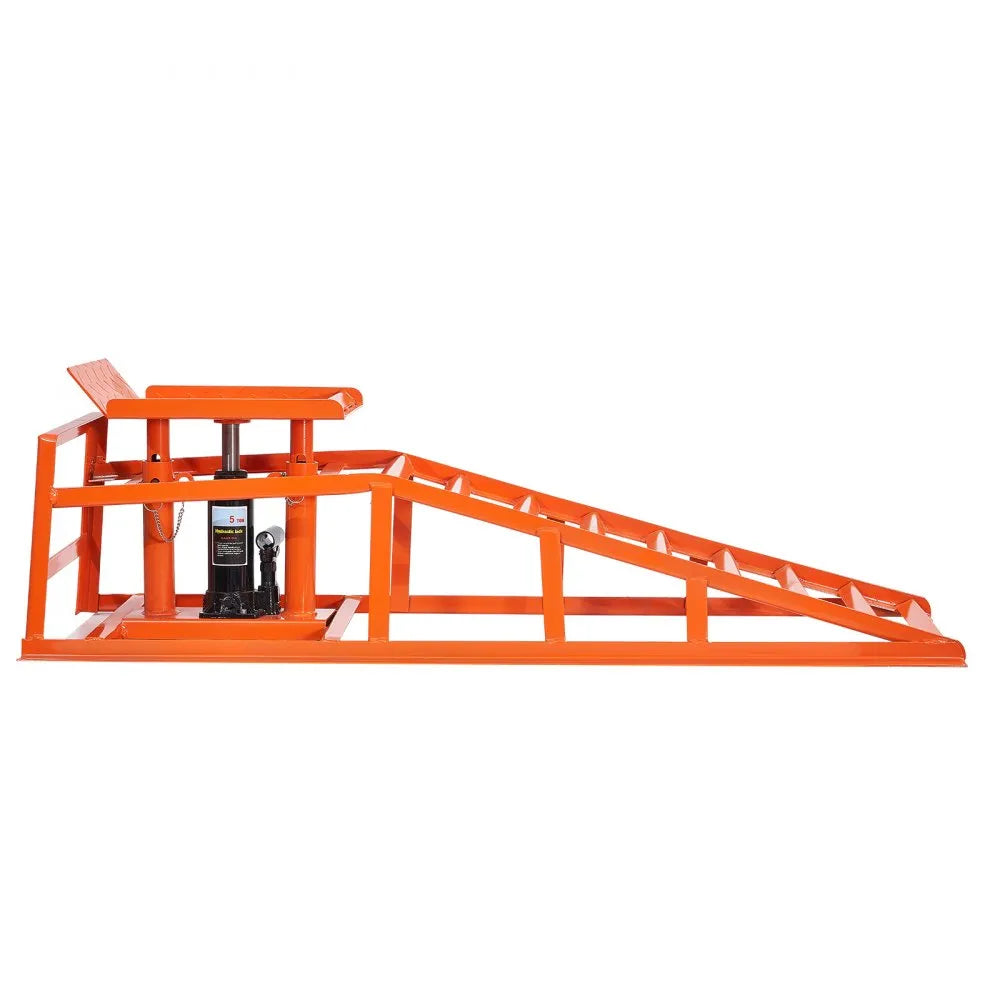 VEVOR Hydraulic Car Ramps, 2 PCS 11000 lbs 5T, 10-14.2 Inch Lift Height, Heavy Duty Hydraulic Vehicle Ramps, Portable Car Lifts for Home Garage Maintenance and Oil Changes, Truck Vehicle Auto Repair