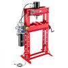 VEVOR 50-Ton Electric Hydraulic Shop Press, 2.2KW 110V, H-Frame Garage Floor Shop Press with Automatic Fast Ram Movement, Heavy-Duty Steel Adjustable Hydraulic Press for Bending Straightening Pressing