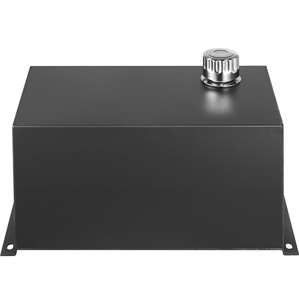 VEVOR Hydraulic Fluid Tank 10 Gal Fuel Tank Heavy Duty Hydraulic Steel Tank Reservoir, Gasoline Transfer Tanks, Hydraulic Reservoir with Strainer Tank Gauge Filter Breather Cap for Tractors & Trucks