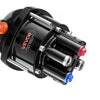 VEVOR Hydraulic Steering Kit, 90 HP, Marine Boat Hydraulic Steering System, with 6.9 MPa/1000 psi Helm Pump, Two-Way Lock Cylinder, and 20 ft High-Strength Hoses, for Single Station, Single-Engine Use