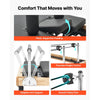 VEVOR Pilates Reformer 96" Foldable Pilates Machine 400 lbs Rubberwood, for Home Use and Gym Workout, with Jump Board, Springs, Sitting Box, and Adjustable Headerest, for Advanced Beginners Users