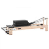 VEVOR Pilates Reformer 94" Pilates Machine 400 lbs Capacity Rubberwood, for Home Use and Gym Workout, with Jump Board, Springs, Sitting Box, and Adjustable Headerest, for Advanced Beginners Users