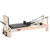 VEVOR Pilates Reformer 94" Pilates Machine 400 lbs Capacity Rubberwood, for Home Use and Gym Workout, with Jump Board, Springs, Sitting Box, and Adjustable Headerest, for Advanced Beginners Users