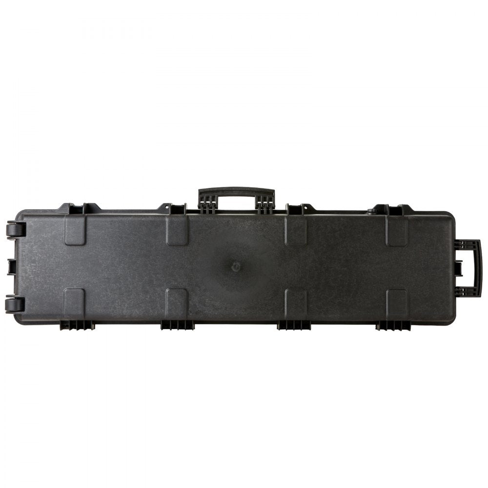 VEVOR Rifle Case, Rifle Hard Case with 3 Layers Fully-protective Foams, 50 inch lockable Hard Gun Case with Wheels, IP67 Waterproof & Crushproof, for Two Rifles or Shotguns, Airsoft Gun