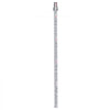 VEVOR Aluminum Grade Rod, 16-Feet/8ths 4 Sections Telescopic Measuring Rod,Double-Sided Scale 1/8in Leveling Rod Stick,Aluminum Alloy Survey Rod with Bubble Level &Carrying Bag for Houses,Walls,Floors
