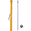 VEVOR Aluminum Grade Rod, 16-Feet/8ths 4 Sections Telescopic Measuring Rod,Double-Sided Scale 1/8in Leveling Rod Stick,Aluminum Alloy Survey Rod with Bubble Level &Carrying Bag for Houses,Walls,Floors