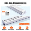 VEVOR Aluminum Grade Rod, 25-Feet/10ths 6 Sections Telescopic Measuring Rod,Double-Sided Scale 1/10ft Leveling Rod Stick,Aluminum Alloy Survey Rod w/ Bubble Level &Carrying Bag for Houses,Walls,Floors