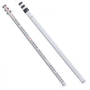 VEVOR Aluminum Grade Rod, 9-Feet/8ths 3 Sections Telescopic Measuring Rod, Double-Sided Scale 1/8in Leveling Rod Stick,Aluminum Alloy Survey Rod with Bubble Level &Carrying Bag for Houses,Walls,Floors